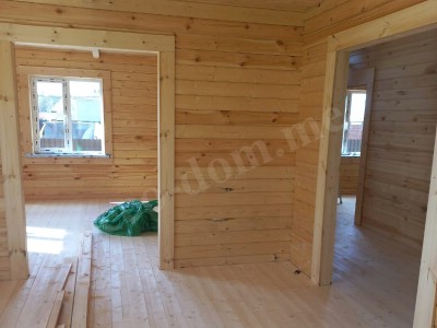 Дом из клееного бруса под ключ в Брянске