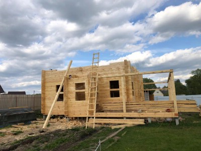 Дом из бруса под ключ в Выборге