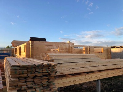 Дом из бруса под ключ в Выборге