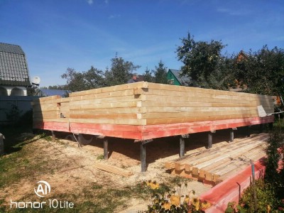 Дом из бруса под ключ в Перми