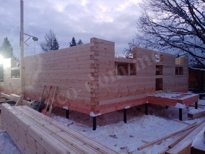 Строительство домов под усадку в Новошахтинске