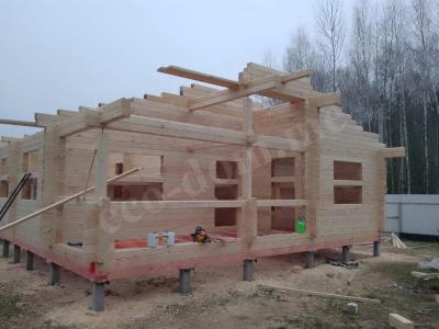 Дом из клееного бруса под ключ в Новороссийске