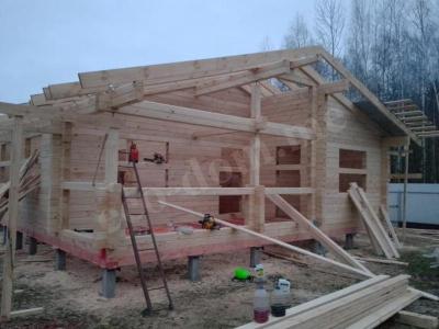 Дом из клееного бруса под ключ в Новороссийске