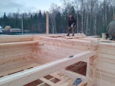 Дом из клееного бруса под ключ в Новороссийске