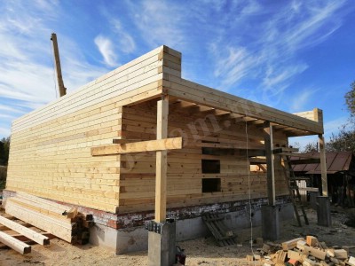 Строительство домов под усадку в Ликино-Дулево