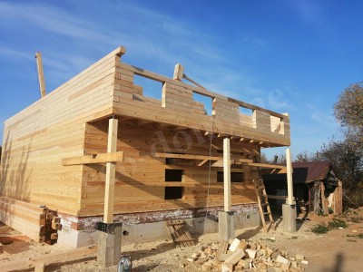 Строительство домов под усадку в Ликино-Дулево