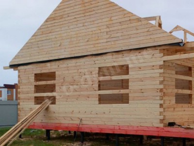 Дом из клееного бруса под ключ в Волгограде