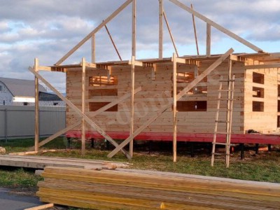 Дом из клееного бруса под ключ в Волгограде