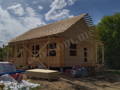 Строительство домов под усадку в Пскове