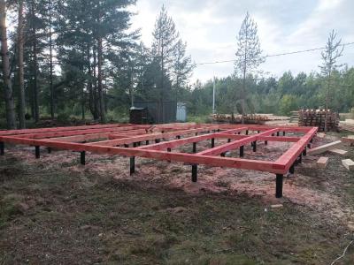 Дом из клееного бруса под ключ в Таганроге