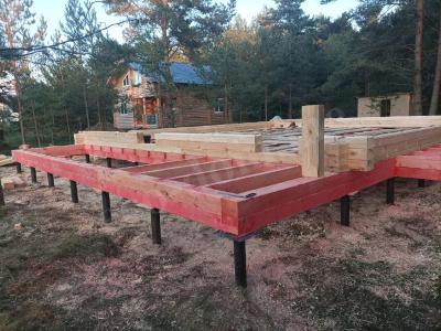 Дом из клееного бруса под ключ в Шахтах