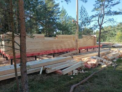 Дом из клееного бруса под ключ в Шахтах