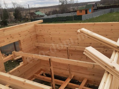 Строительство домов под усадку в Можге