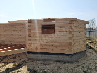 Строительство домов под усадку в Можге