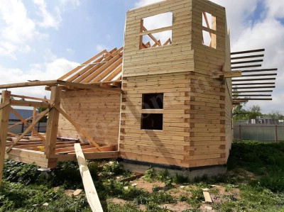 Строительство домов под усадку в Набережных Челнах