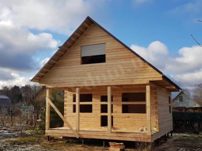 Дом из бревна под ключ в Альметьевске