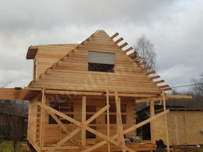 Дом из бревна под ключ в Альметьевске