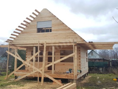 Дом из бревна под ключ в Альметьевске