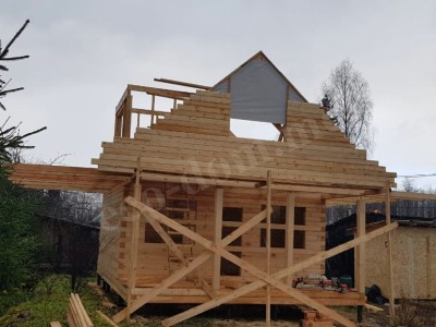 Дом из бревна под ключ в Альметьевске