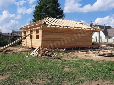 Дом из клееного бруса под ключ в Череповце