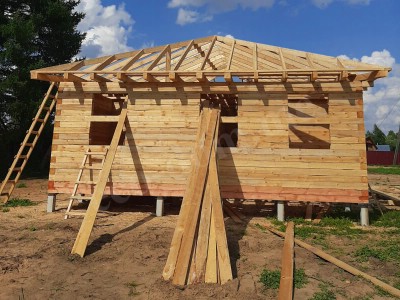 Дом из клееного бруса под ключ в Череповце