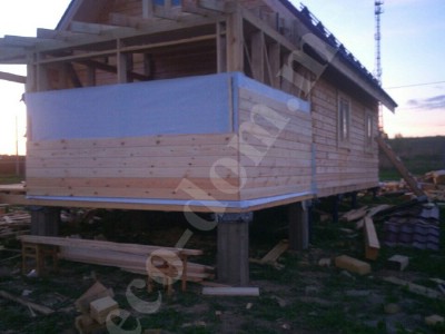 Строительство домов под усадку в Брянске