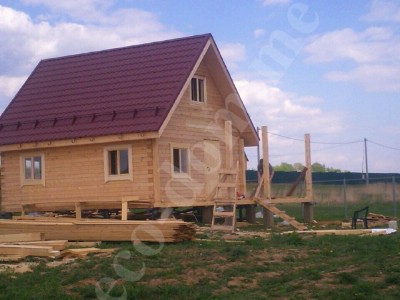 Строительство домов под усадку в Данилове